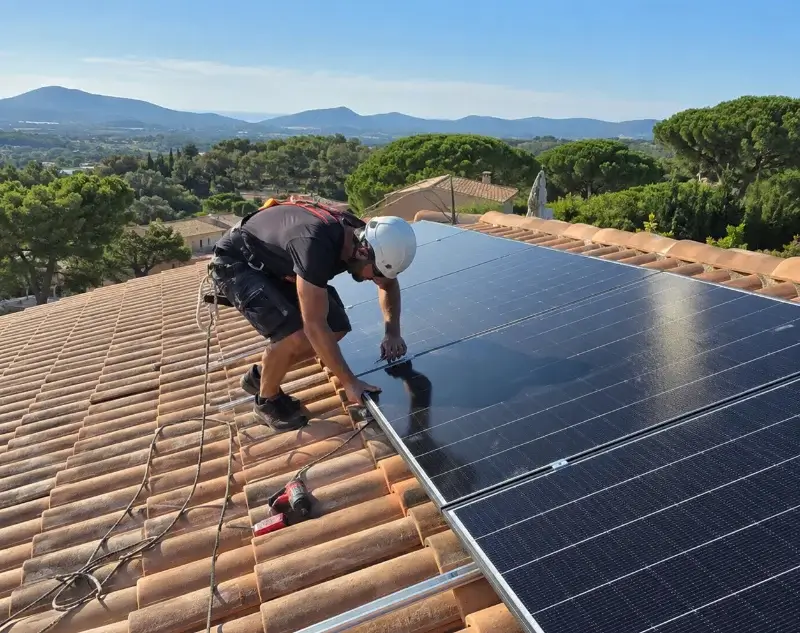 Installateur panneaux solaires Viols-le-Fort — pose photovoltaïque sur toiture