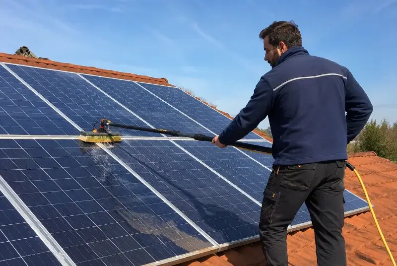 Nettoyage et entretien de panneaux solaires à Viols-le-Fort